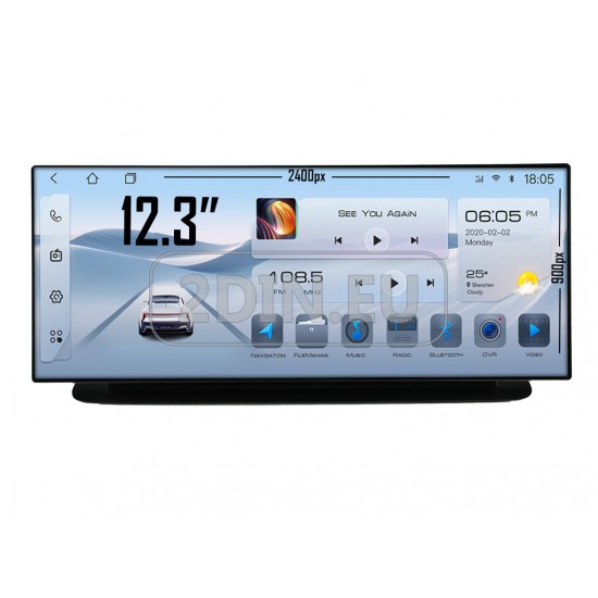 MERCEDES CLS W218 - 12.3" МУЛТИМЕДИЯ / Навигация Android 16 CPU:8-CORE + DSP + CARPLAY + SIM